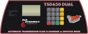 Flo Dynamics TSD650 Automatic menu driven ATF exchanger with Inline & Dipstick modes w/ Dual New Fluid Tanks - Empire Lube Equipment