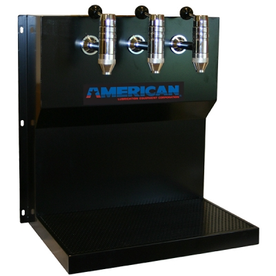 American Lube Equipment Triple Unmetered Spigot Oil Bar TIM-3-A