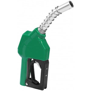 Zeeline 1543 - 1" Fuel Nozzle with Curved Spout - Empire Lube Equipment