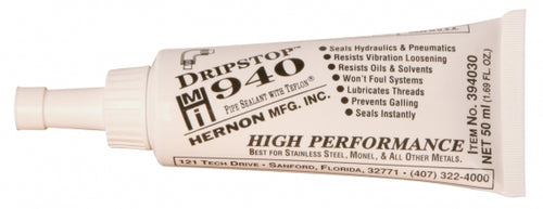 Liquidynamics Hernon Dripstop 940 Thread Sealant for DEF, 50 ml. Tube | P/N 904014 - Empire Lube Equipment