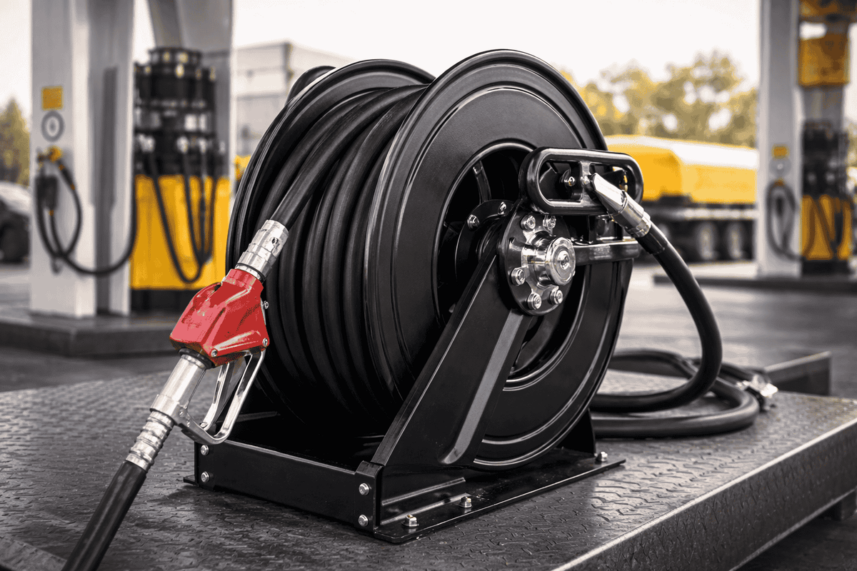 How Diesel Hose Reels Help Reduce Fuel Spills and Wastage — Empire Lube ...