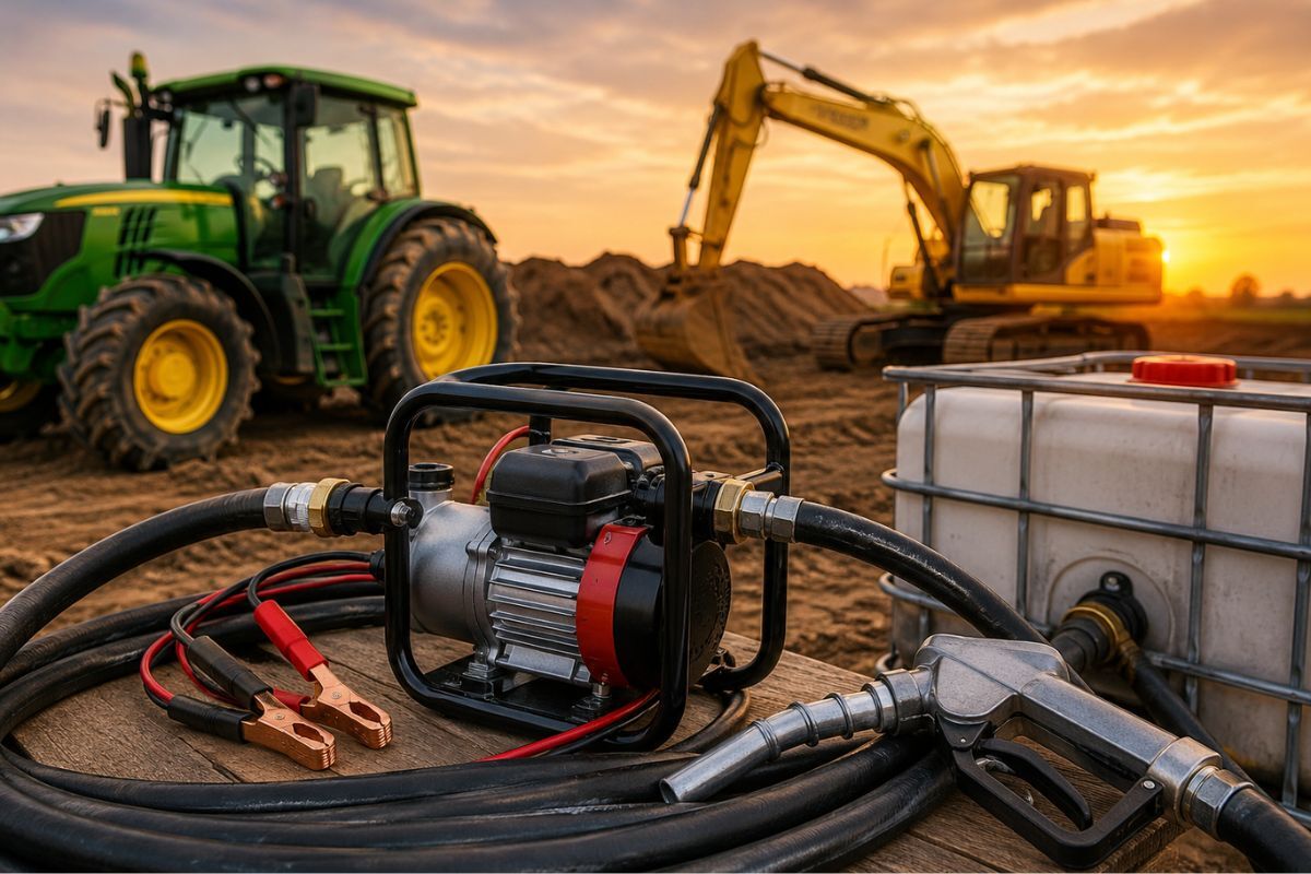 Why Farmers and Construction Crews Prefer 12V Fuel Transfer Pumps