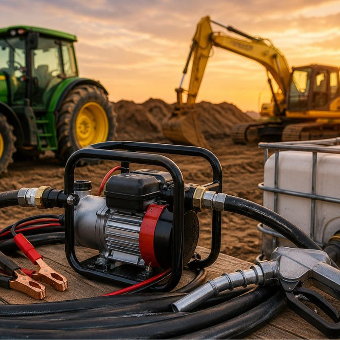 Why Farmers and Construction Crews Prefer 12V Fuel Transfer Pumps