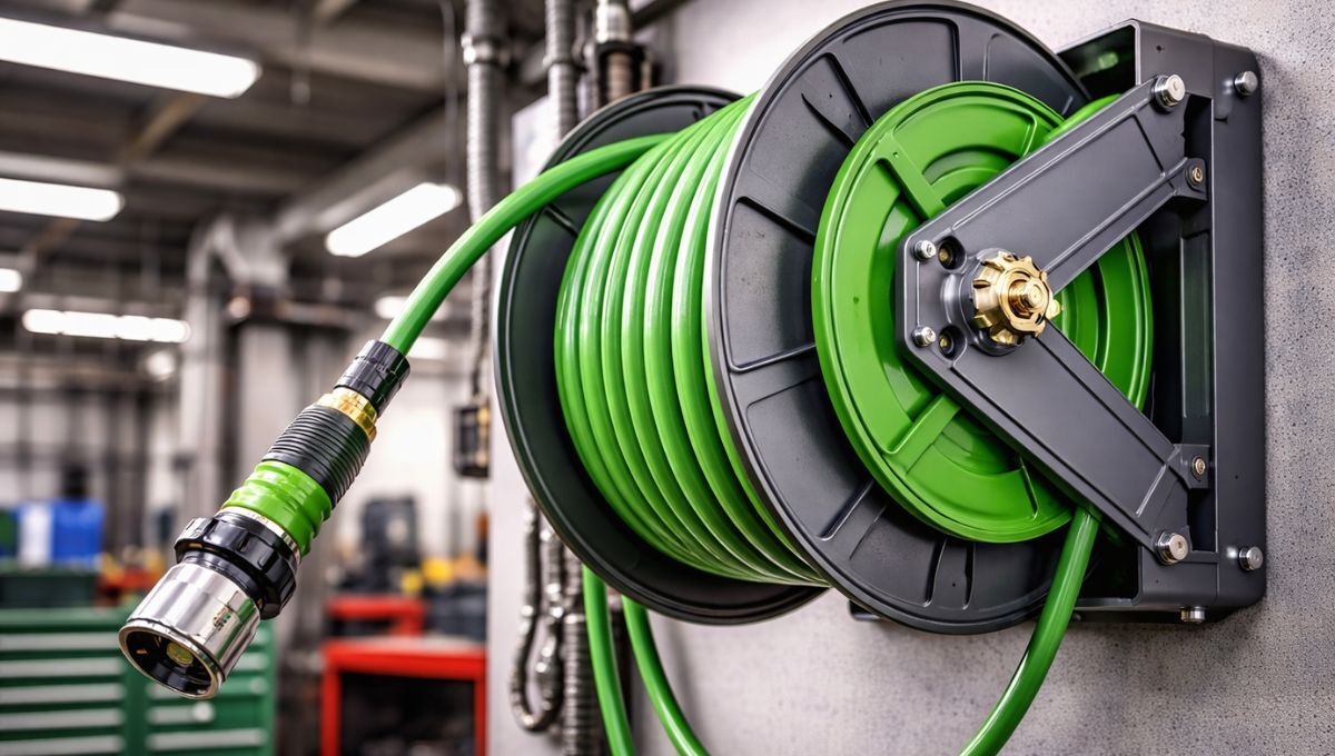Top 7 Benefits of Installing a Water Hose Reel in Industrial Workspaces