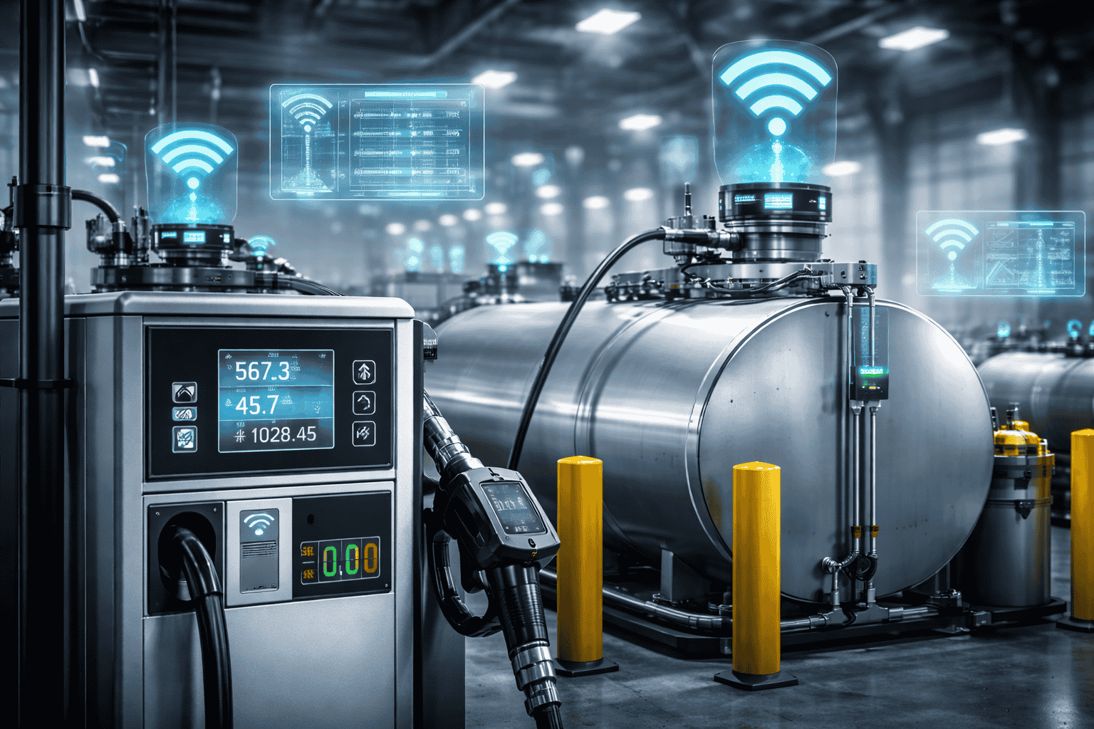 The Role of Smart Sensors in Monitoring and Maintaining Oil Stations