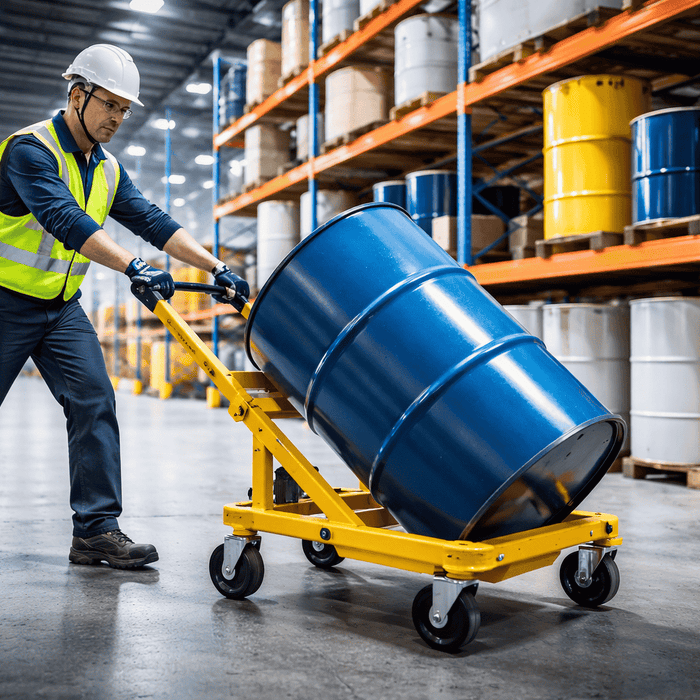 How 55 Gallon Drum Carts Improve Material Handling Efficiency in Warehouses