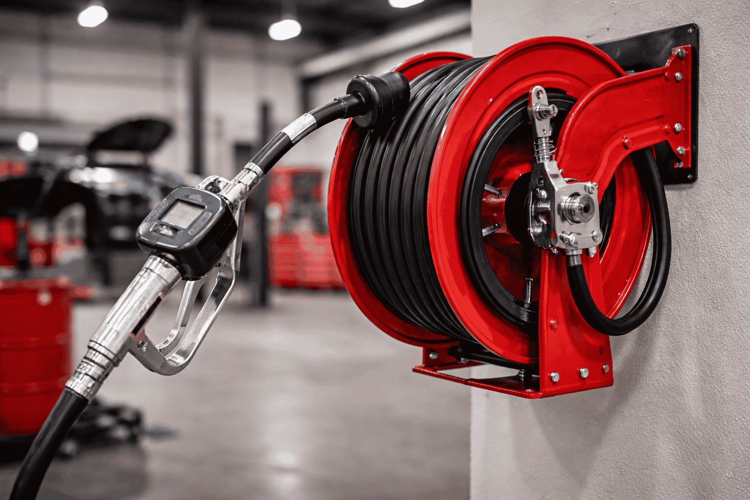 Why Every Automotive Workshop Needs a Quality Oil Hose Reel