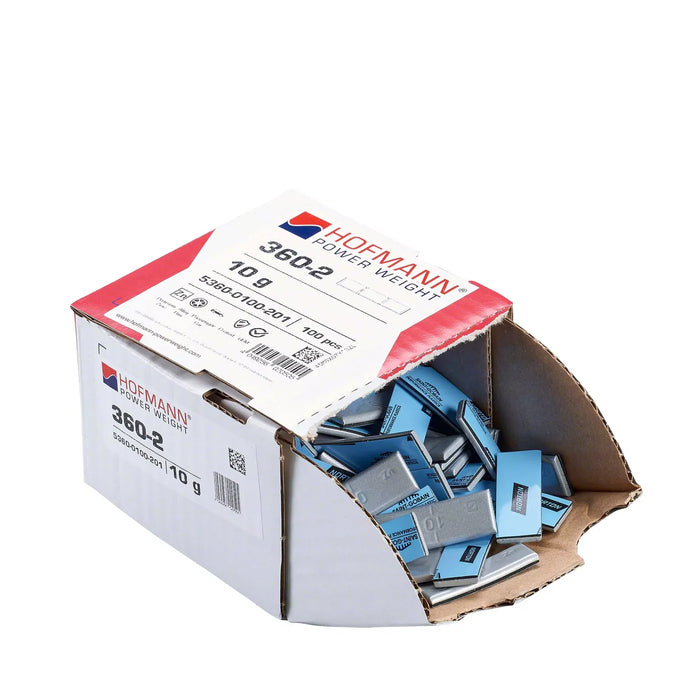 MT-RSR Adhesive Wheel Weight - HPW Type 360 - 10g - Box of 100 WW-WG-360-10