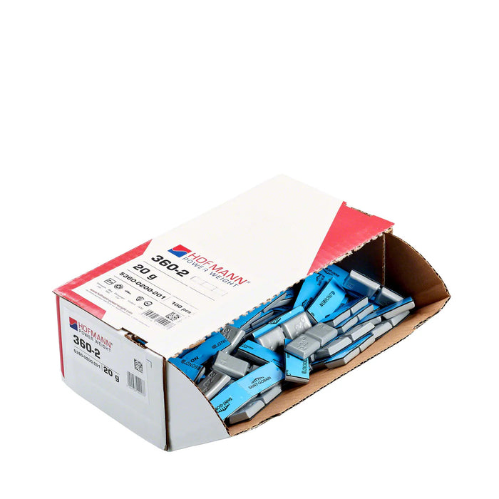 MT-RSR Adhesive Wheel Weight - HPW Type 360 - 20g - Box of 100 WW-WG-360-20