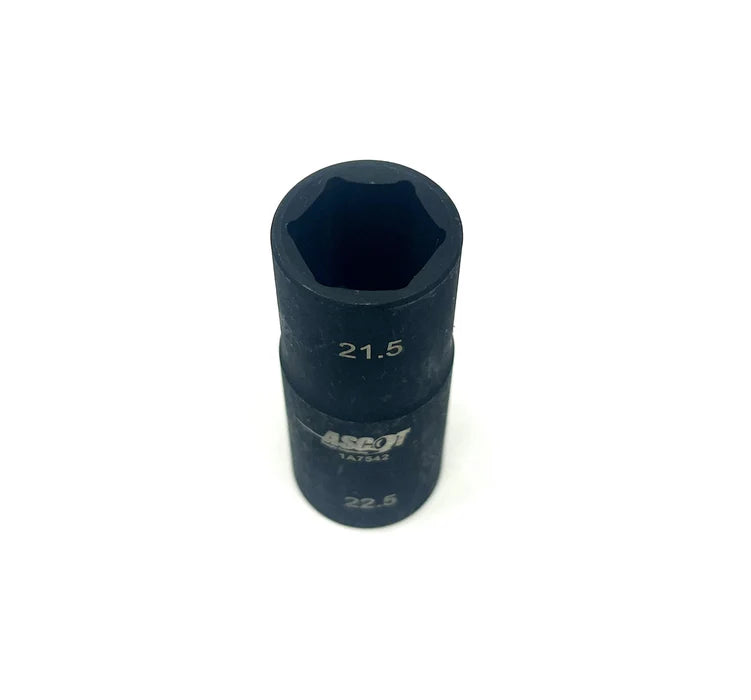 MT-RSR 1/2" Drive x 21.5mm x 22.5mm Deep Flip Impact Socket 14-215225