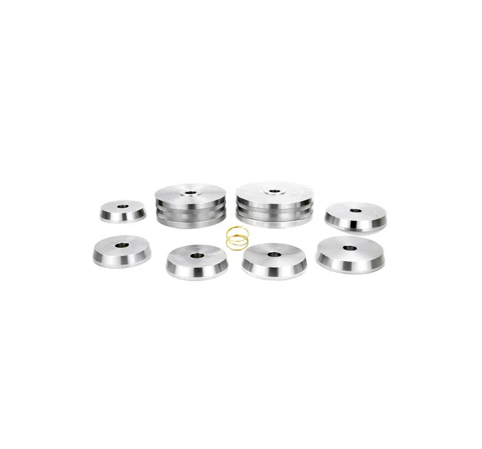 MT-RSR Complete Adapter Set for Heavy truck (Hubless flat Rotors) Ammco , Hunter, Accuturn, Bosch 10013