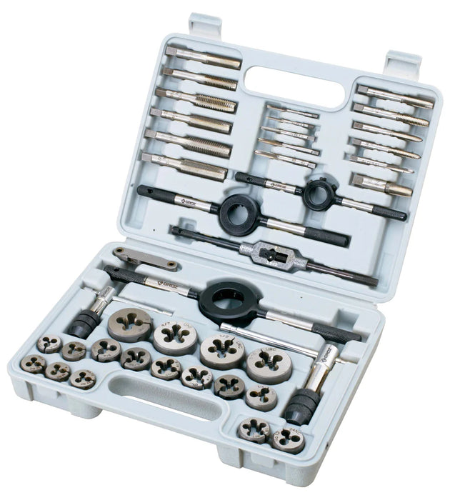 Groz Imperial Tap and Die Set with case (41 Piece Set) 10015-1