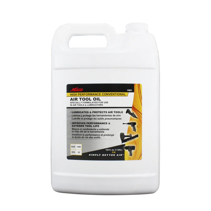 Zeeline 1001 - Milton® High-Performance Conventional Pneumatic Tool Oil, 1 Gallon (SAE 10W, ISO 32) 6 Pack