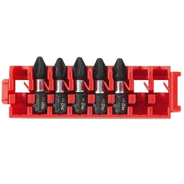 Bosch DRIVEN IMPACT PH2 1" 5PK CLIP ITDPH2105C