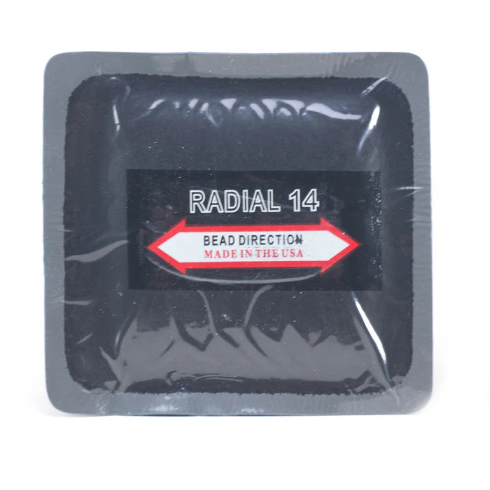 MT-RSR Xtra Seal Patch - 3 3/4" x 4" (95mm x 100mm) Radial 14, 1 Ply - Box of 10 X11814