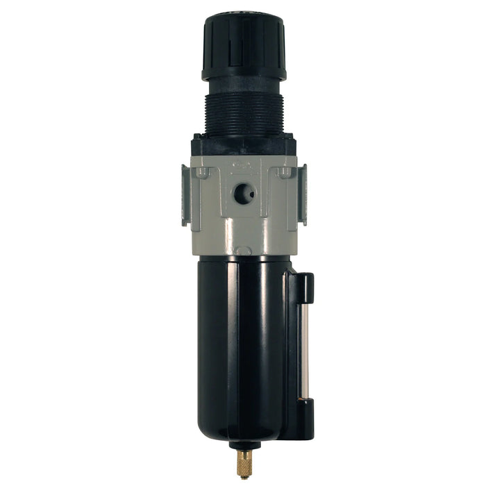 Milton 1110-1 3/8" NPT Metal Piggyback Filter Regulator