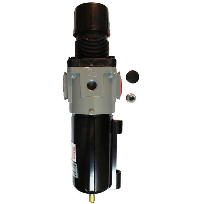 Milton 1111 1/2" NPT Metal Piggyback Filter Regulator