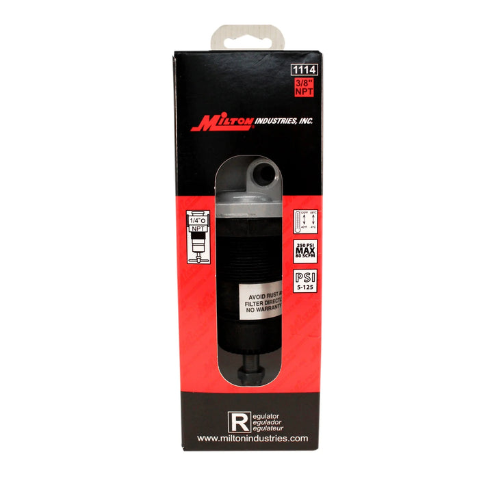 Milton 1114 3/8" NPT Standard Pressure Regulator