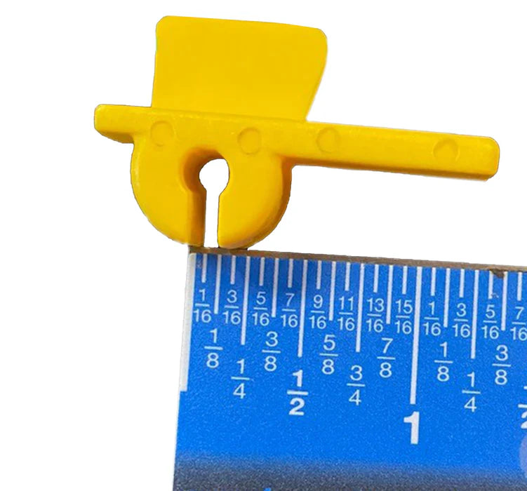 MT-RSR Slotted Yellow Plastic Inserts for Hofmann, John Bean and Snap-On 10PK 113G61AY