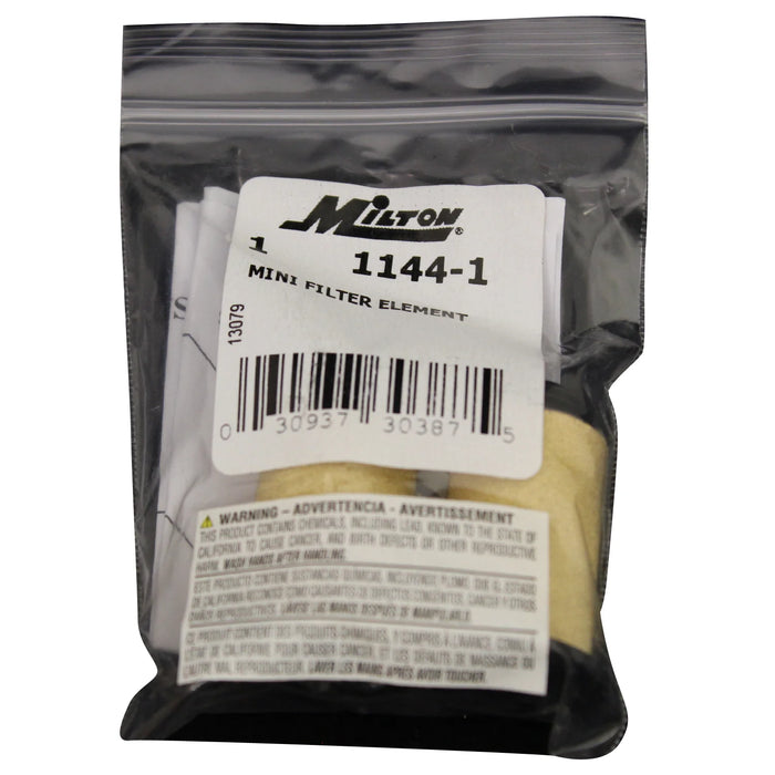Milton 1144-1 20 Micron Filter Element Replacement