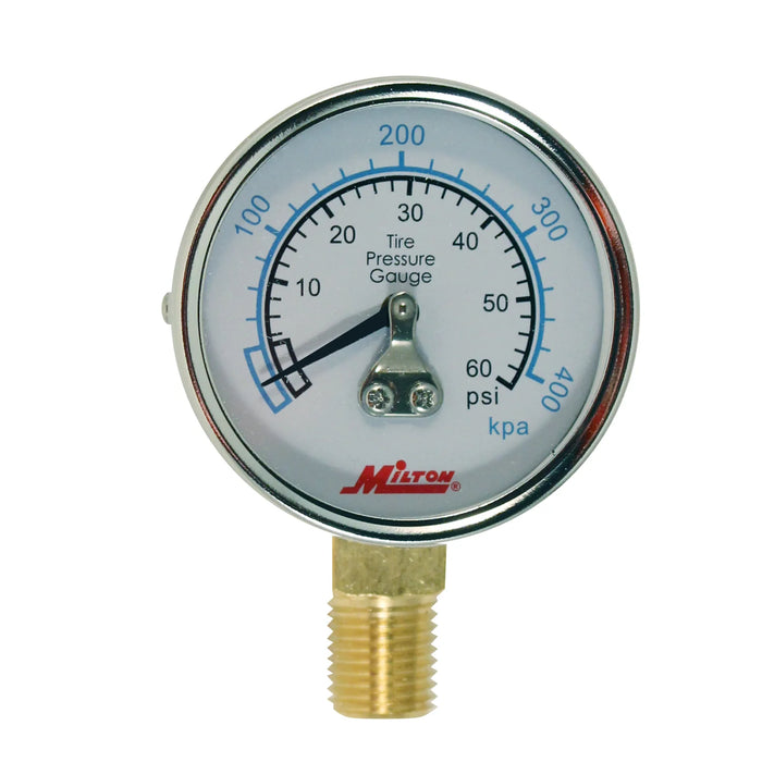 Milton 1193 1/4" NPT Pressure Dial Gauge