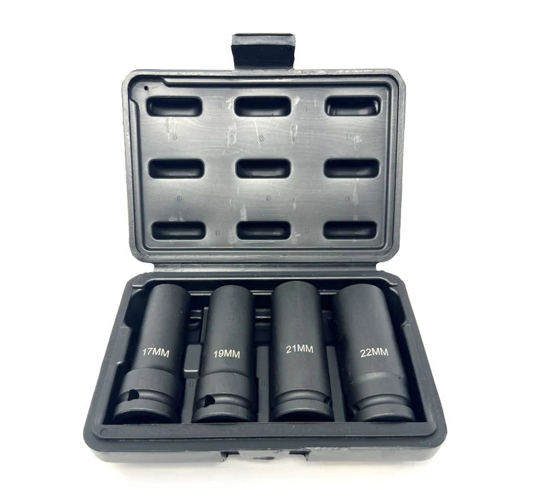 MT-RSR 1/2in DR. 4-Piece Flank Bite Damaged Nut Removal Socket Set 122019K2