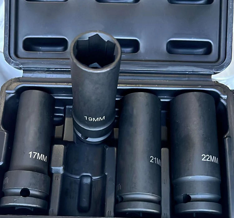 MT-RSR 1/2in DR. 4-Piece Flank Bite Damaged Nut Removal Socket Set 122019K2