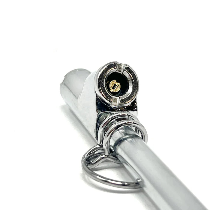 MT-RSR Straight-On Dual Foot Air Gauge - 12", 10-150 PSI, Chrome 14-155