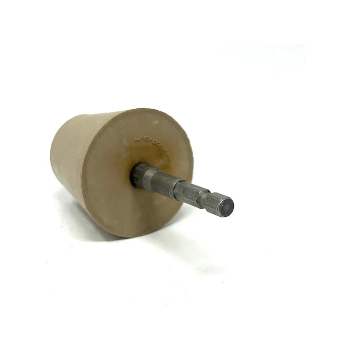 MT-RSR Eraser Wheel for Removing Adhesives - Small, Conical - Hex Shank 14-ERCONE-H