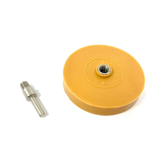 MT-RSR Eraser Wheel for Removing Adhesives - 1/4" Shank 14-ERWHEEL