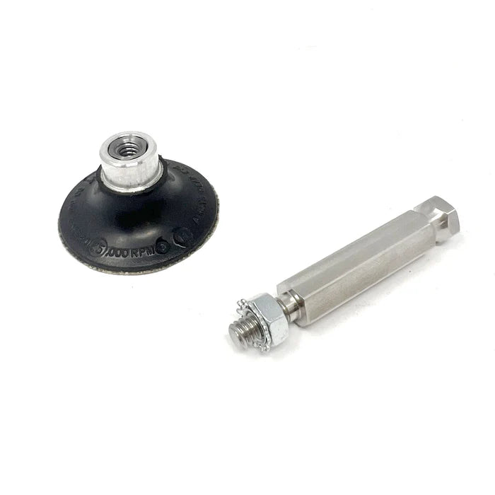 MT-RSR Quick Change Adapter - 1/4-20 Threads - With Roloc Holder + Nut 14-M4716-M1420