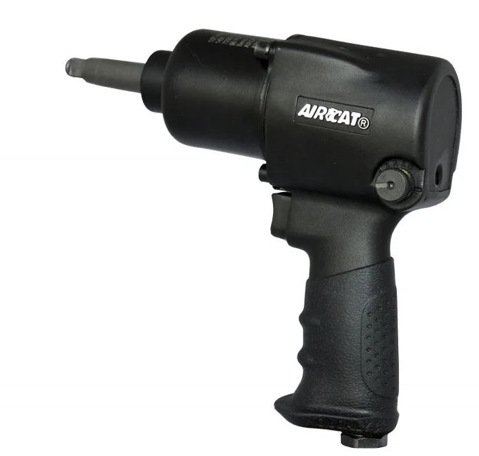 MT-RSR 1/2" Impact Wrench With 2" Anvil with Grey Pneumatic Flip Socket ACA-1431-2