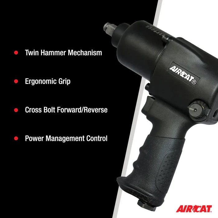 MT-RSR Aircat 1/2" Impact Wrench, Standard Anvil ACA-1431