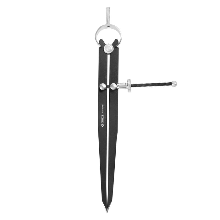 Groz Craftsmen's Spring Divider, 8", Steel 1483