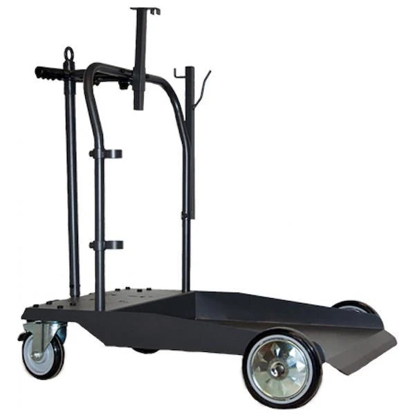 Zeeline by Milton® ZE148G 4-Wheel Trolley for 16–55 Gallon Drums with Hose Reel Tray | 1 Unit | 539 lbs Total Capacity