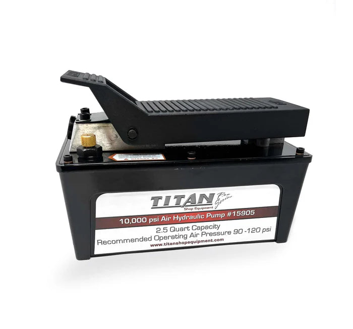 MT-RSR 2.5 Quart Titan Air Hydraulic Pump 10,000 PSI 15905
