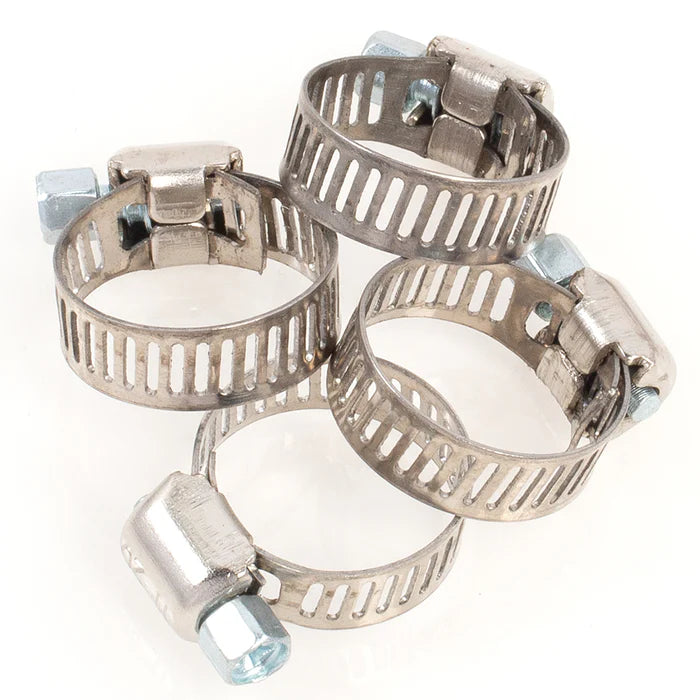 MT-RSR Hose Clamp - #6, Mini, Ventilated, Stainless - 10pk S-16136