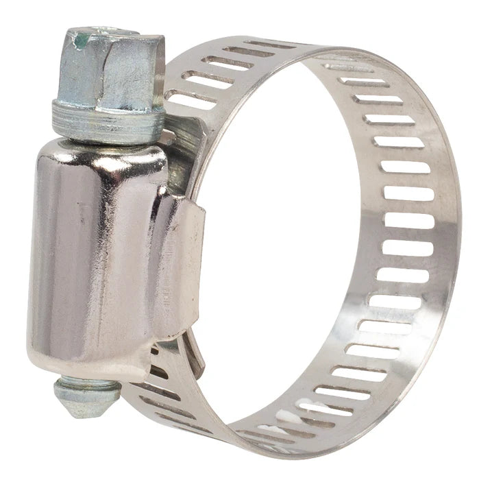 MT-RSR Hose Clamp - #12, Standard, Ventilated, Stainless - 10pk S-16138