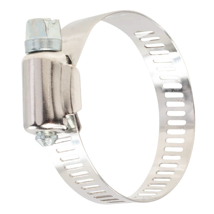 MT-RSR Hose Clamp - #20, Standard, Ventilated, Stainless - 10pk S-16140