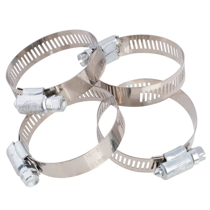 MT-RSR Hose Clamp - #24, Standard, Ventilated, Stainless - 10pk S-16141