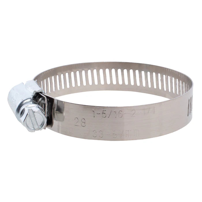 MT-RSR Hose Clamp - #28, Standard, Ventilated, Stainless - 10pk S-16142