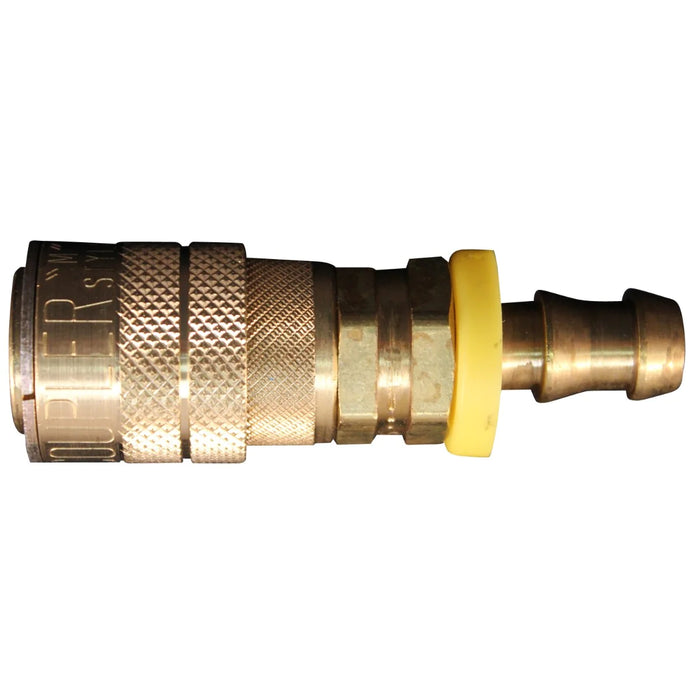 Milton  1717-6BK 3/8" Hose Barb M-STYLE® Push-on and Lock Coupler