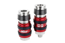Load image into Gallery viewer, Milton 1756 2 In ONE Universal Safety Exhaust Industrial Coupler, 1/4&quot; NPT x 3/8&quot; Body Flow