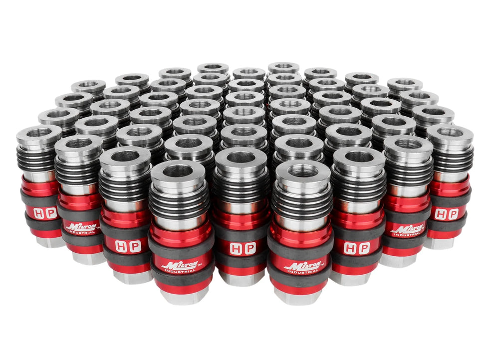 Milton  1756BK 2 In ONE Universal Safety Exhaust Industrial Coupler, 1/4" NPT x 3/8" Body Flow