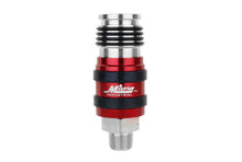 Load image into Gallery viewer, Milton 1758 2-In-ONE Universal Safety Exhaust Industrial Coupler, 3/8&quot; NPT x 3/8&quot; Body Flow