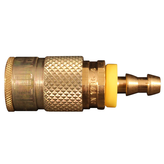 Milton 1786-6 Hose Barb T-Style Push-on and Lock Coupler