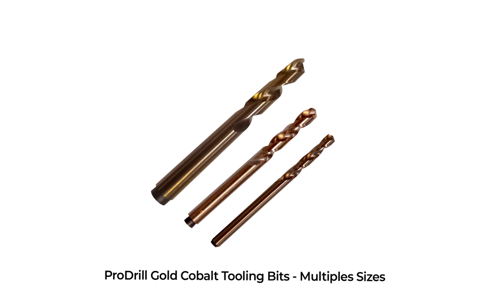 ProMAXX PMXSSSC420 PRODRILL GOLD - MICRO-EDGE COBALT GOLD DRILL (TOOLING) BITS - PMXSSSC420 - Drill Bit