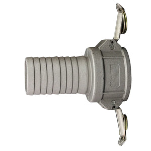 Milton 2003-8 Hose Barb C-Style Cam and Groove Coupler