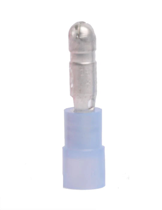 MT-RSR Bullet Connector, Nylon Insl., Male 16-14ga, 0.157" Term. - 100pk 34-20184