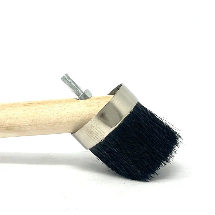 MT-RSR 1 3/4" Head Tire Mounting Paste Applicator Brush - Wood Handle 20415